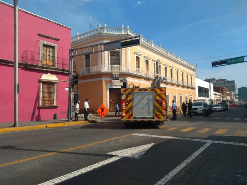 Obras de remodelación provocan apagón en Centro Histórico