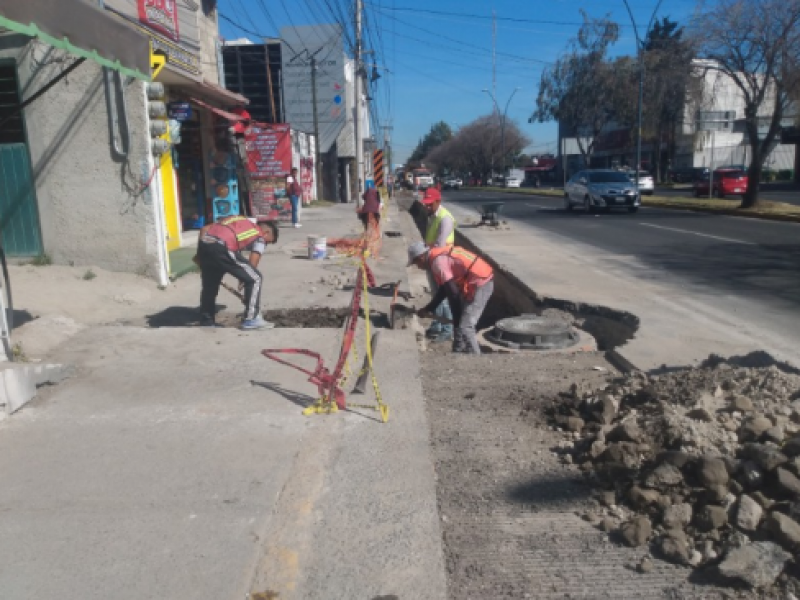 Obras en Metepec desalojarán aguas residuales