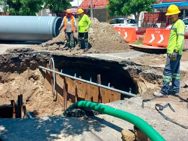 Obras en red de agua provocarán cierre vial en Boca del Río