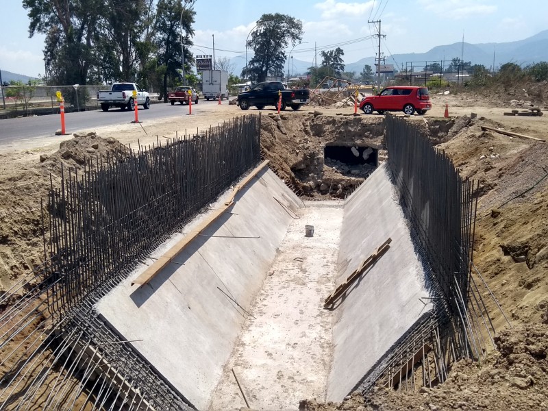 Obras en Valle Real concluyen en 15 días