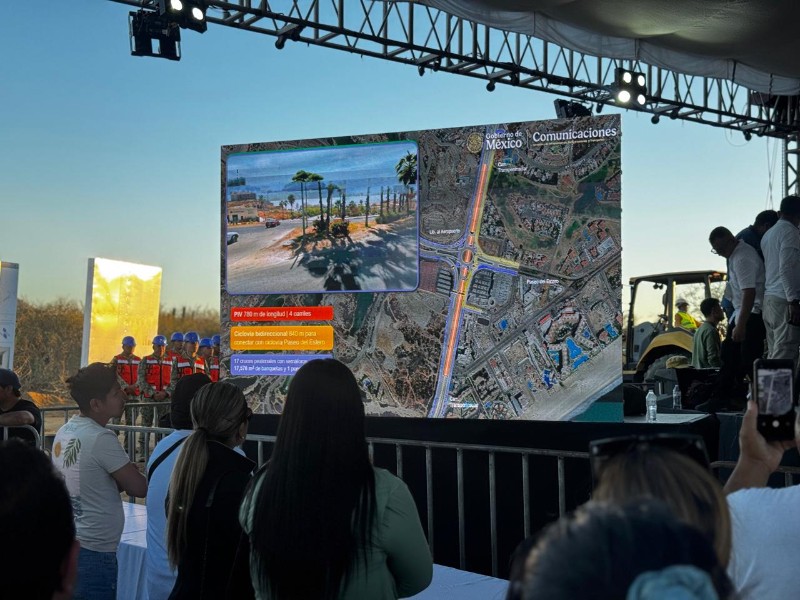 Obras Federales de gran beneficio para Los Cabos: Alcalde