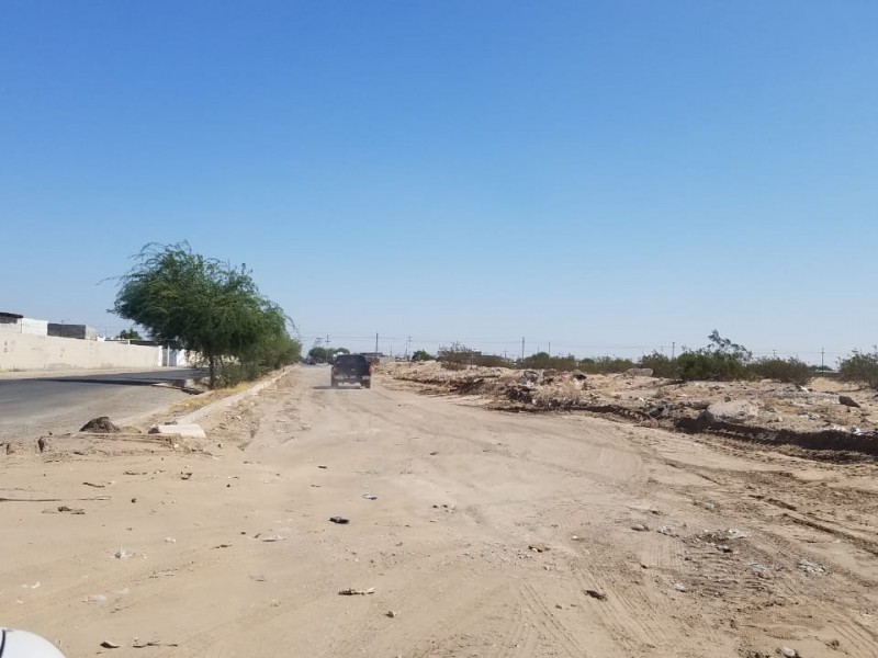 Obras Publicas limpia 6 toneladas de basura