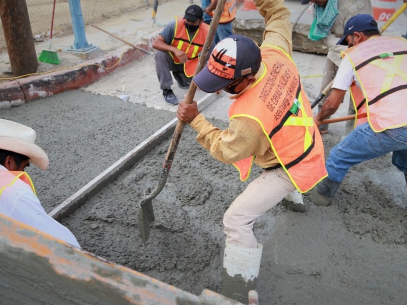 Obras públicas trabaja por el mantenimiento de las calles