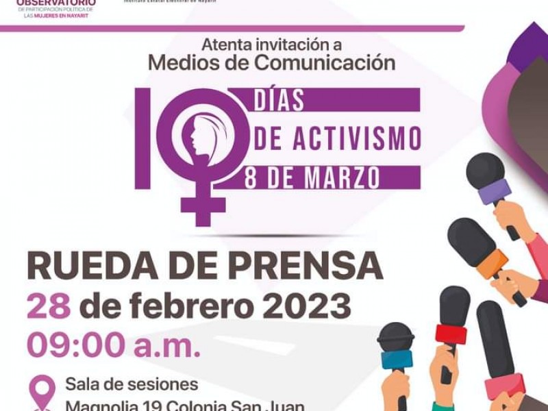 Observatorio de Participación Política realizará una jornada de actividades