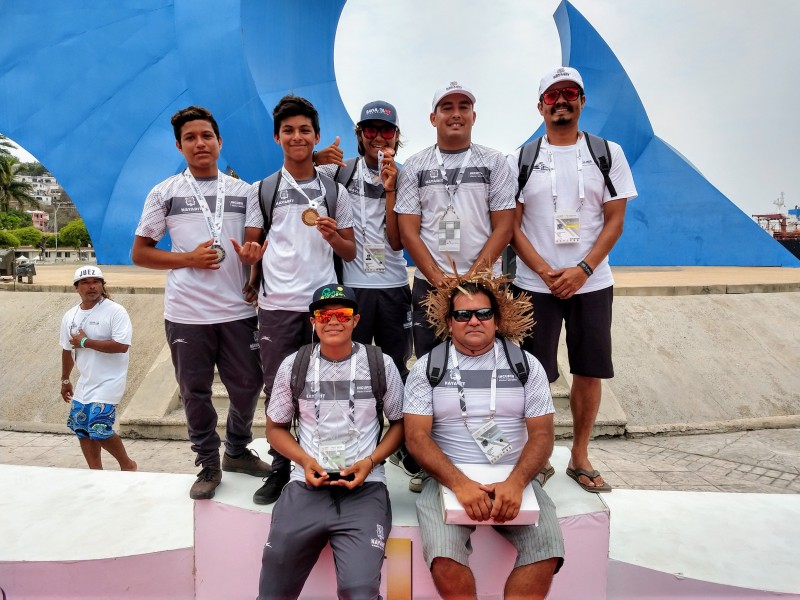 Obtuvo Nayarit tercer lugar en Surf de ON2019