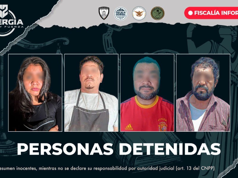Ocho detenidos tras cateos por narcomenudeo en San Juan del Río