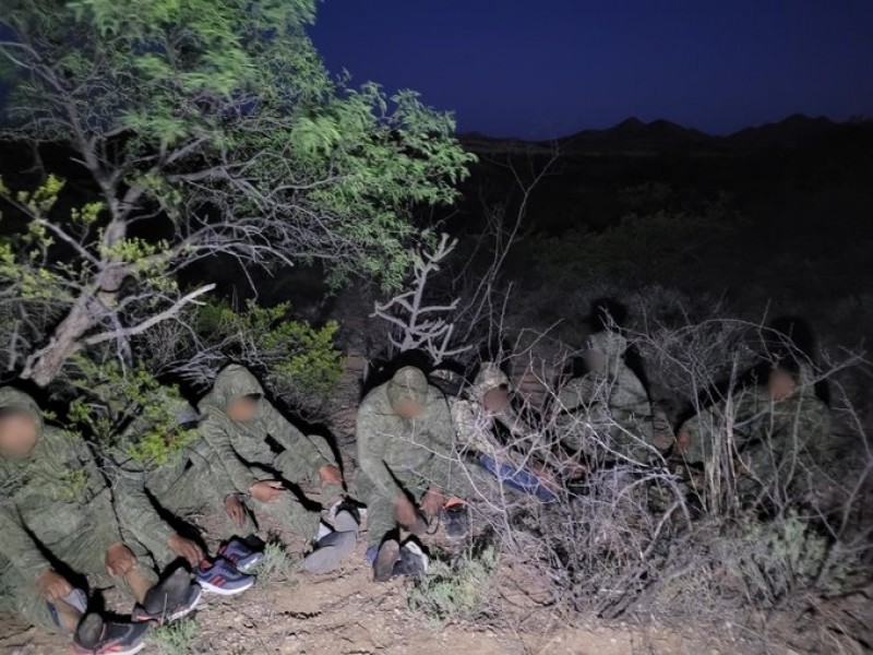 Ocho indocumentados fueron detenidos en el desierto de Arizona