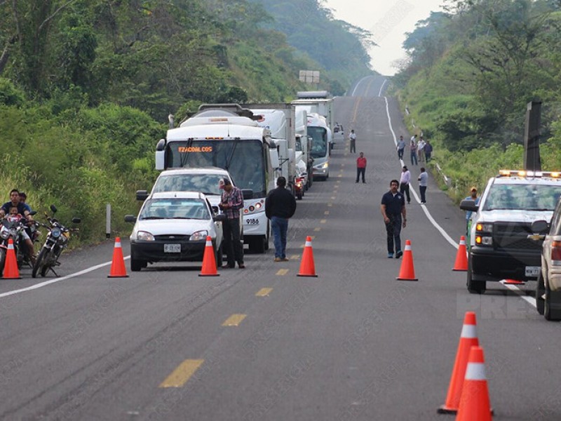 Ocozocoautla-Las Choapas de las vías más inseguras