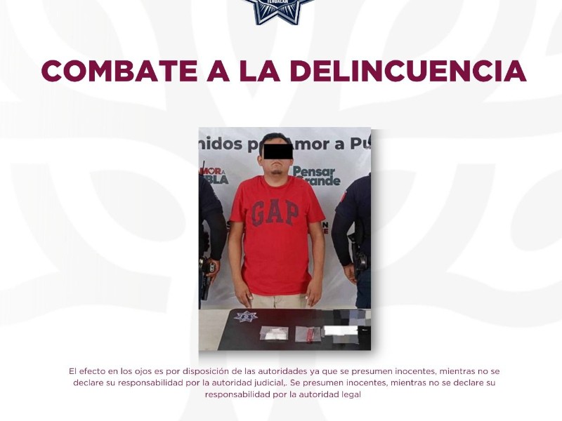 Ocupaba su taxi para distribuir droga y es detenido