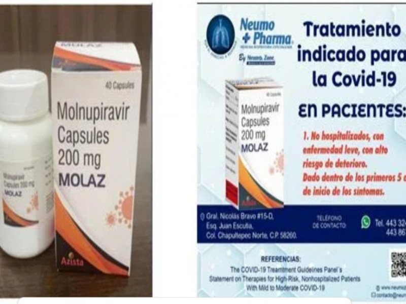 Ofertan medicamento contra Covid-19 sin regulación