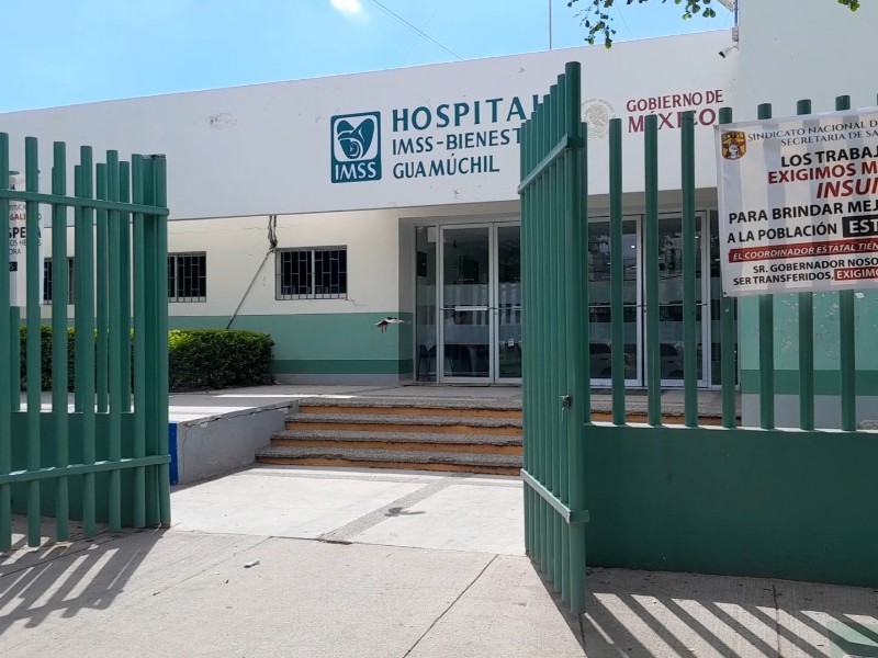 Oficialmente clínica de IMSS Bienestar en Guamúchil cierra sus puertas