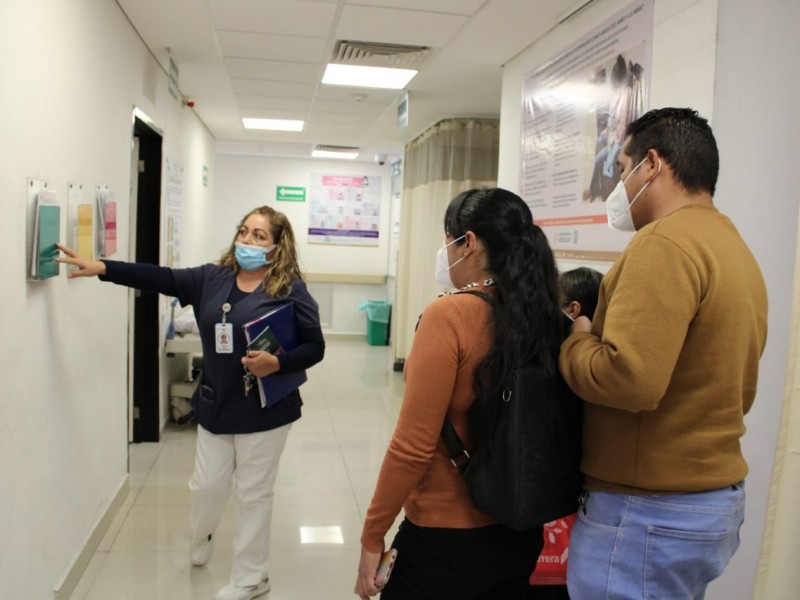 Ofrece IMSS Querétaro tour obstétrico a mujeres embarazadas
