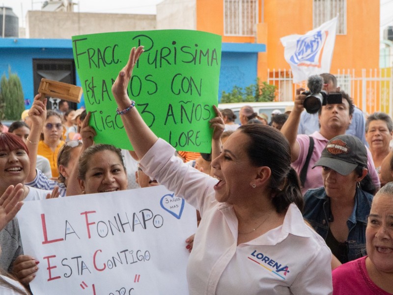 Ofréce Lorena Alfaro mejorar programas sociales