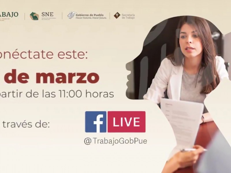 Ofrece trabajo a mujeres poblanas por 8 de marzo