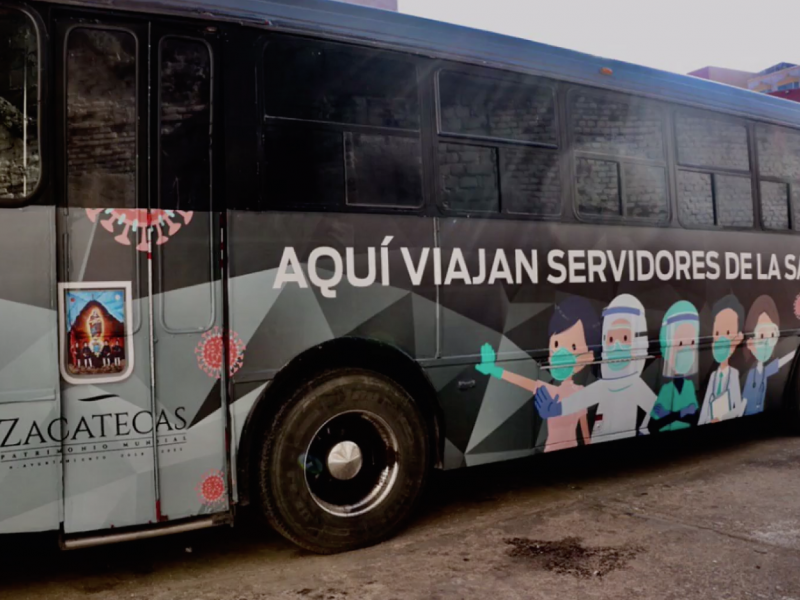 Ofrecerán transporte gratuito para personal de salud