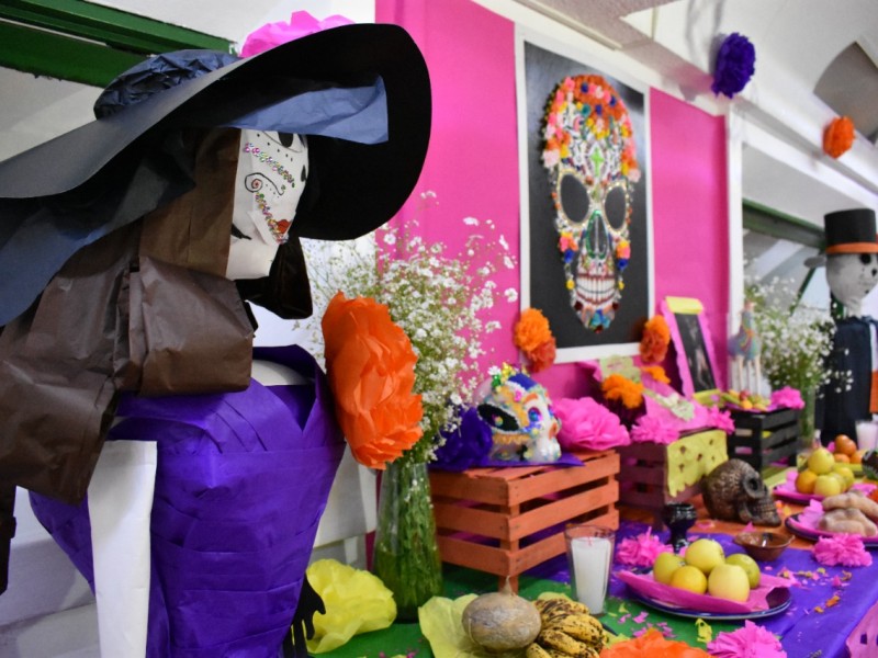 Ofrendas de día de muertos en Toluca