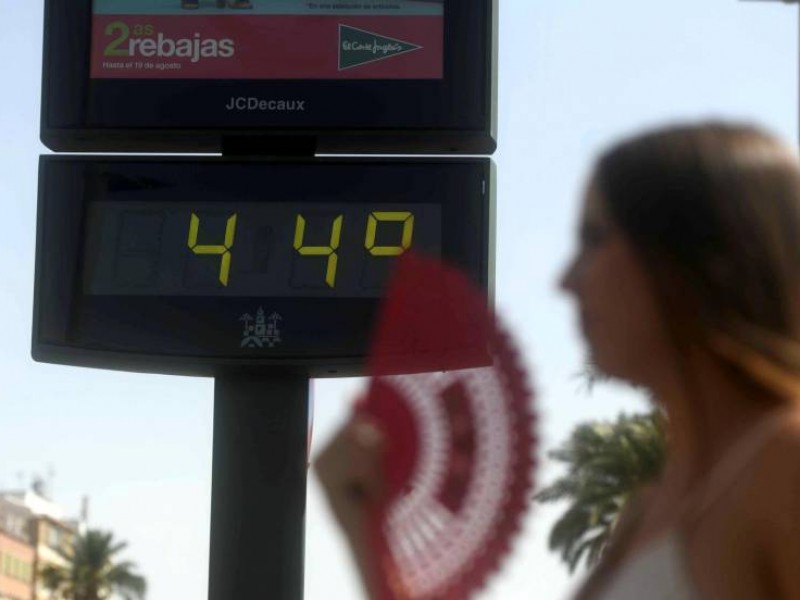 Ola de calor provoca temperaturas superiores a 40°