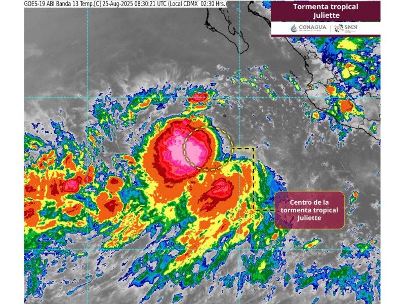 Oleaje Elevado por Tormenta Tropical: 
