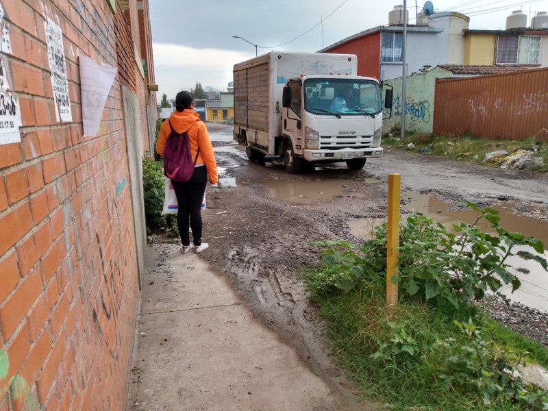 Olvidadas, áreas de Galaxia La Laguna en Puebla