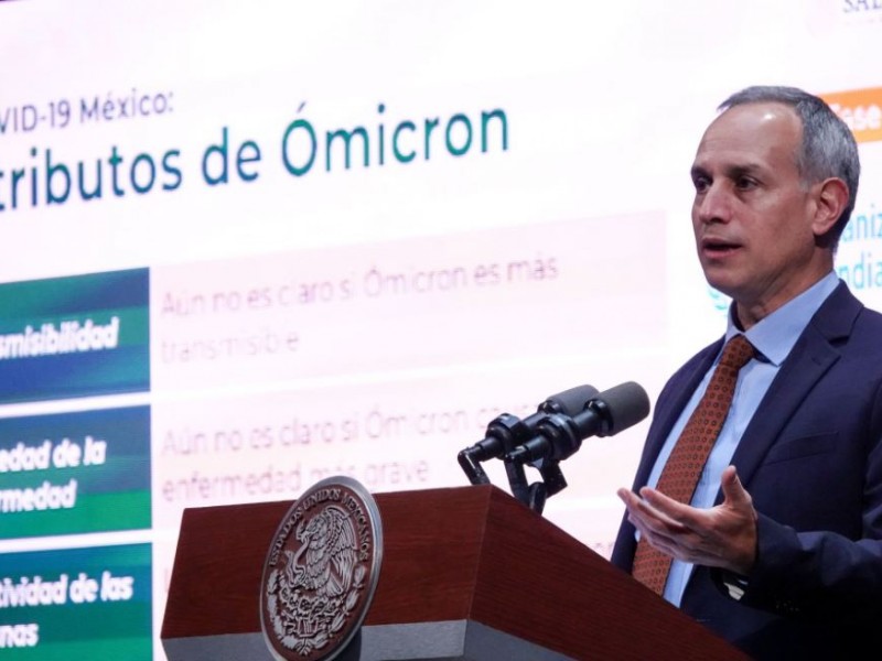 Ómicron llegará a México: López Gatell