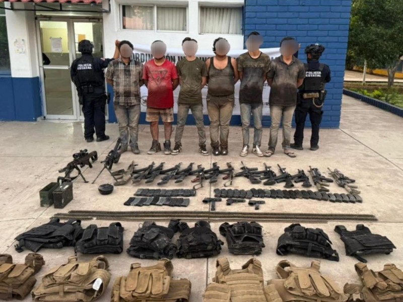 Once civiles fueron detenidos tras enfrentamiento en Navolato