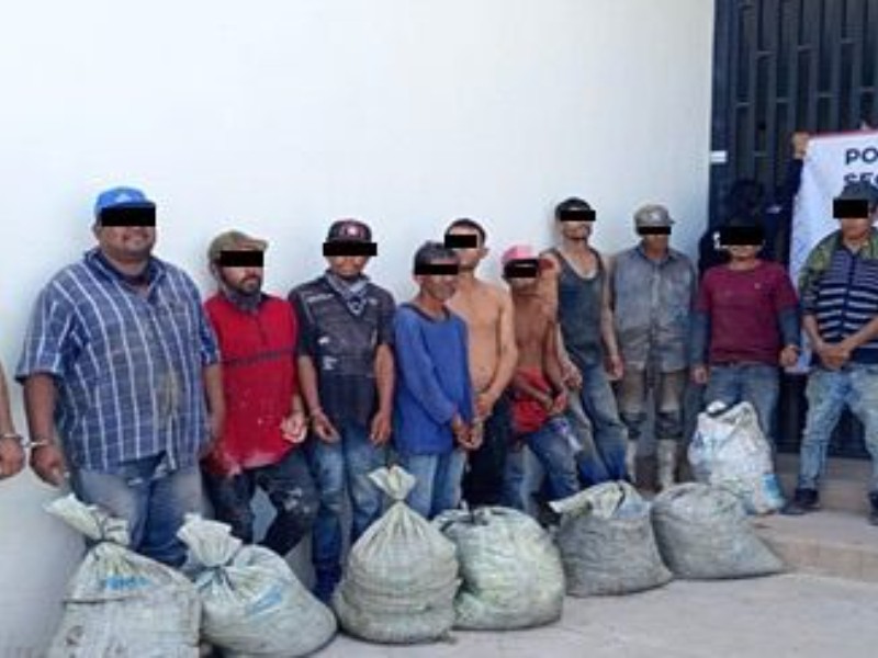 Once detenidos por robo en granja acuícola de camarón