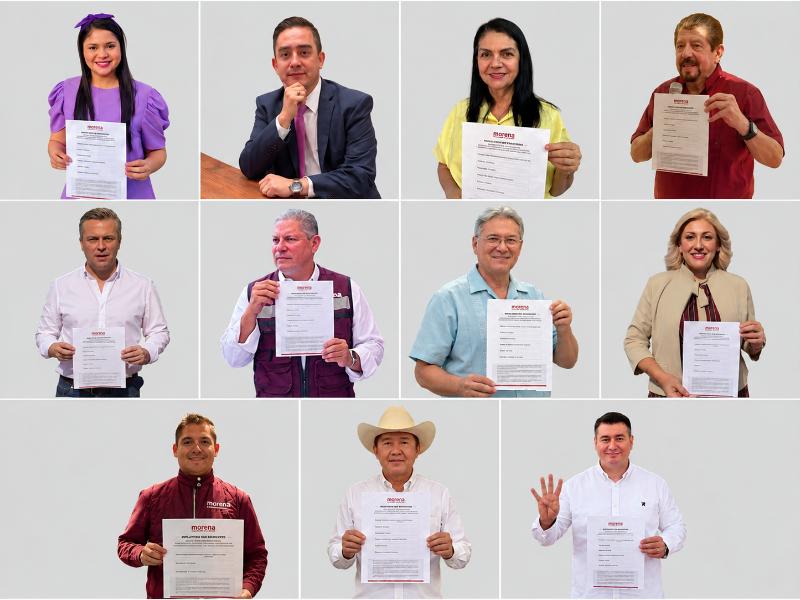 Once los que buscan la candidatura de MORENA a alcaldía de Cajeme