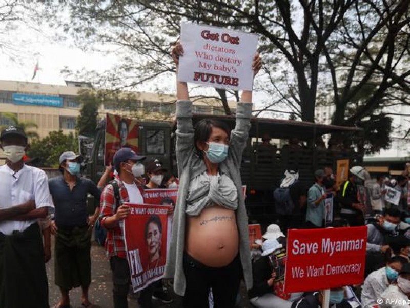 ONU calcula 149 muertos en protestas en Myanmar
