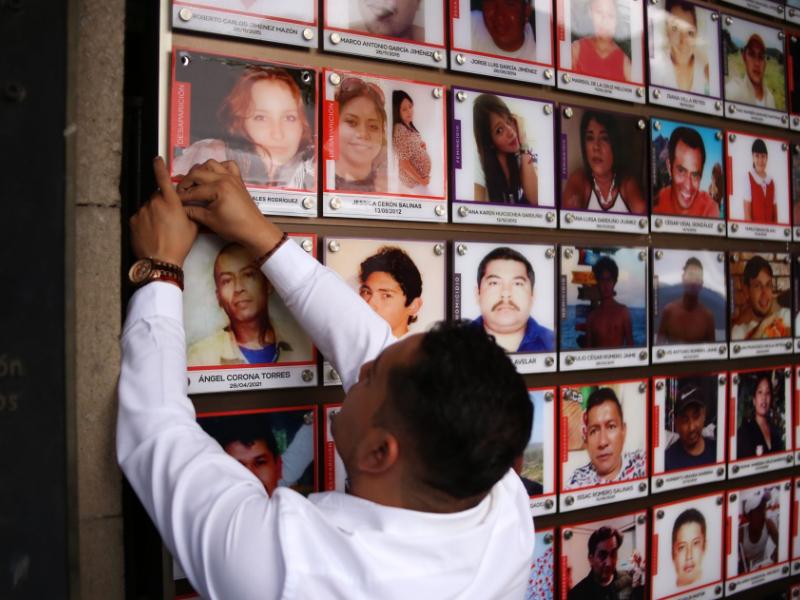 ONU desaloja a familiares de desaparecidos durante presentación de informe sobre México
