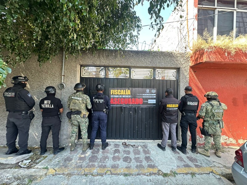 Operación “Restitución” suma mil 105 Inmuebles asegurados en Edomex