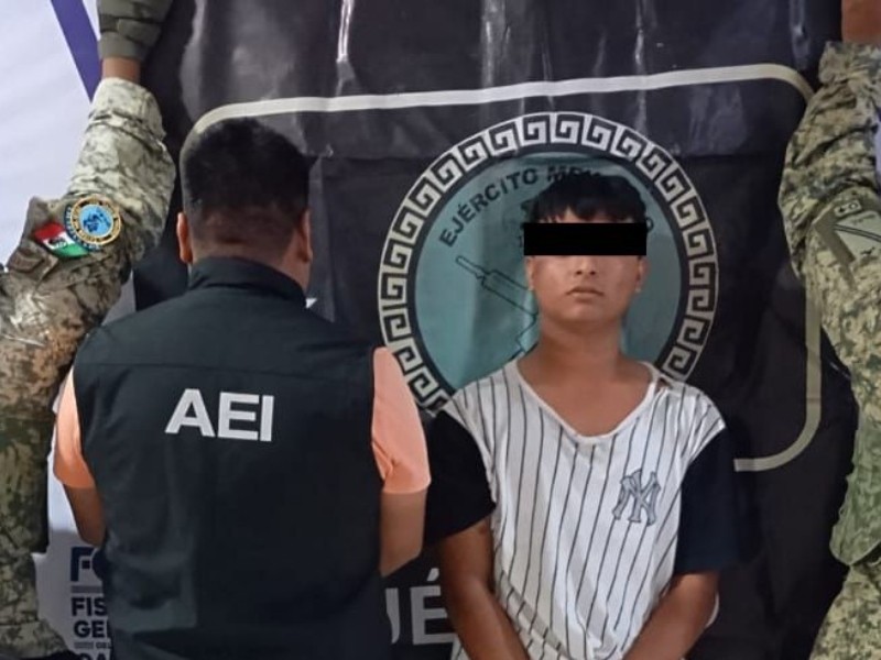 Operación Sable permite detención de narcomenudista en Juchitán