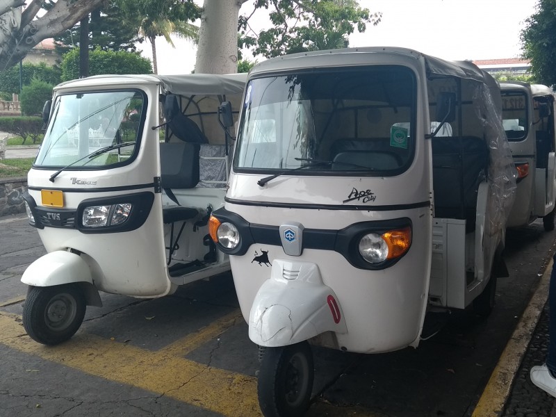 Operan 35 mototaxis en Cuauhtémoc