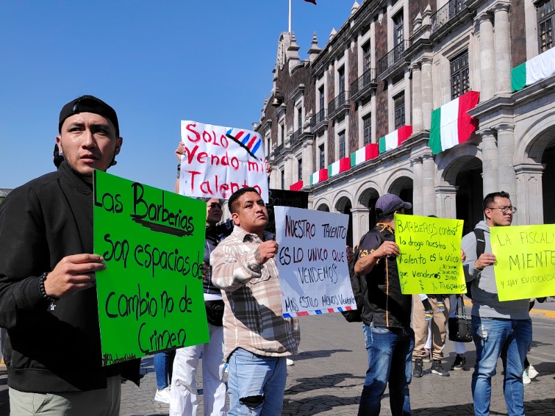 Operativo Atarraya; barberos piden justicia por establecimientos cerrados