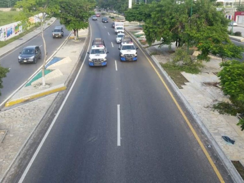 Operativo carrusel en libramientos de Tuxtla