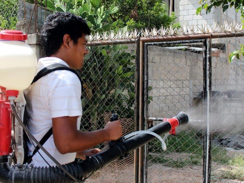 Operativo contra el dengue en Tuxtla