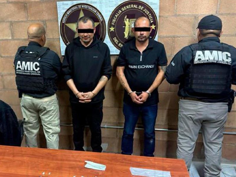 Operativo coordinado en SLRC culmina con dos detenidos, vehículo y narcótico asegurados