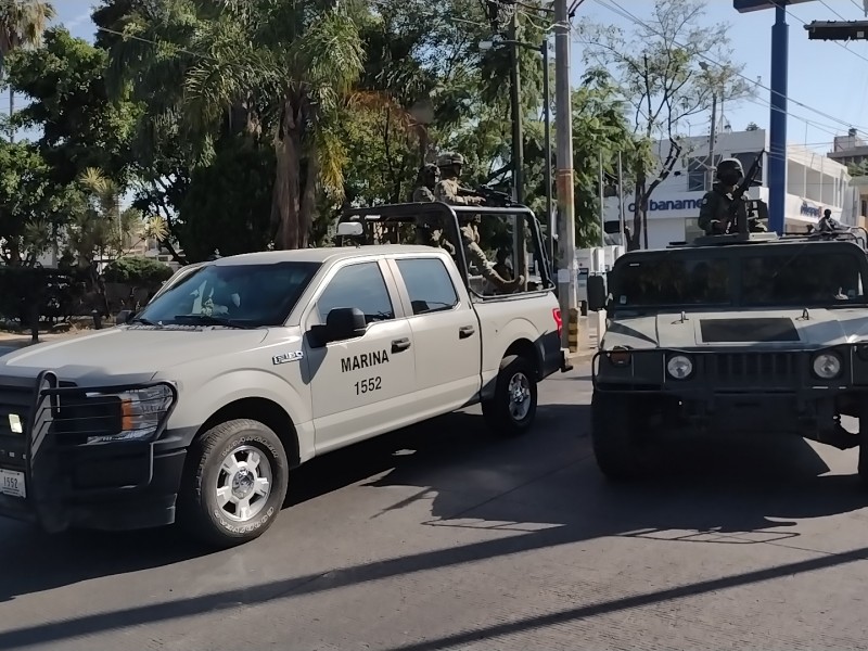 Operativo de la Marina en Jardines Alcalde de 5 detenidos