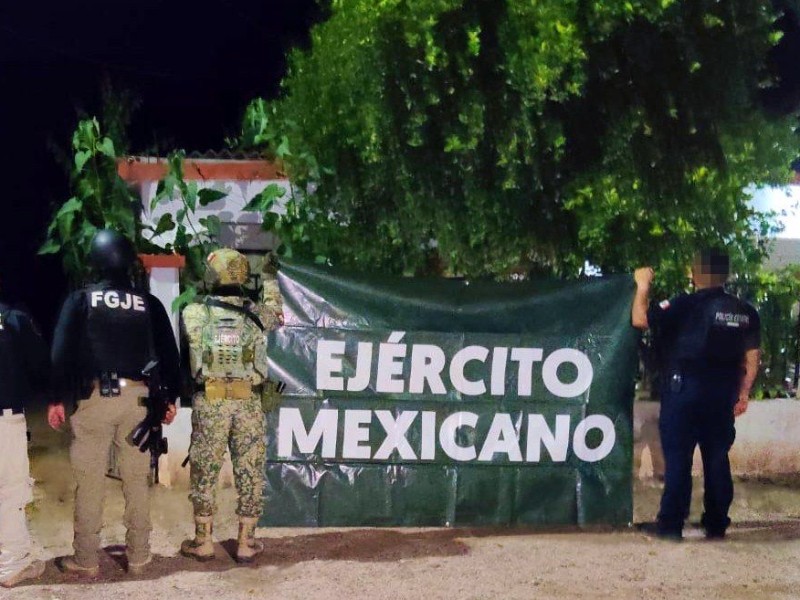 Operativo  deja aseguramiento de droga y equipo táctico