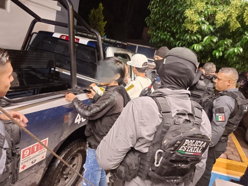 Operativo Dragón detiene a 3 menores