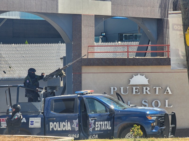 Capturan a 4 armados; salían de motel de Culiacán