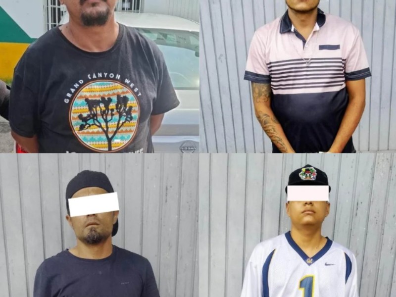 Operativo en Tepic rescatan a mujer y aseguran a 4 personas