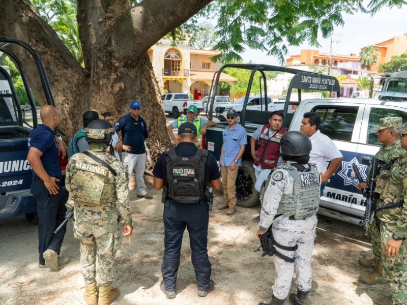 Operativo interinstitucional evita nuevas invasiones en zona federal de Huatulco