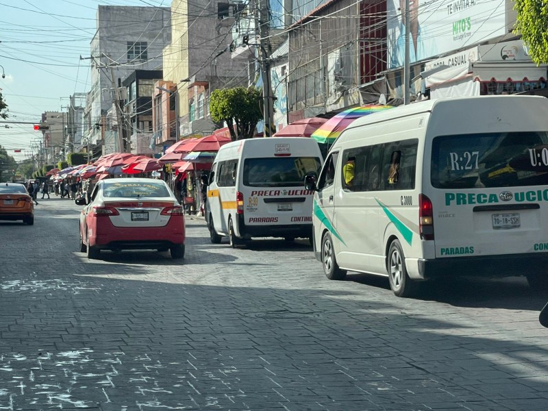 Operativo limita el transporte para los usuarios Operativo limita el transporte para los usuarios