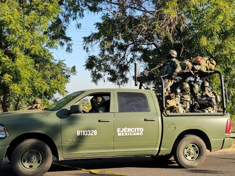Operativo militar en Salvador Alvarado culmina con decomiso de armamento