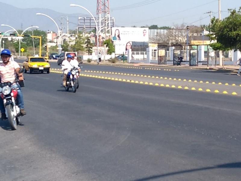 Operativo vial sobre uso de casco continúa