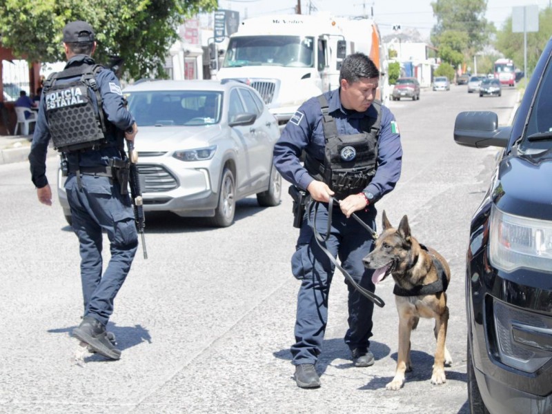 Operativos de la Policía Estatal continúan en zonas focalizadas