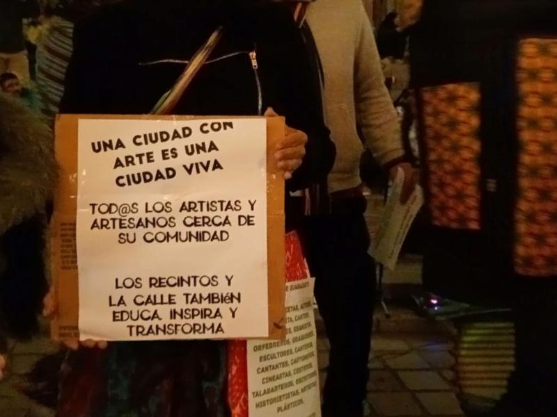 Orden en las calles, pero ¿menos espacio para los artistas?