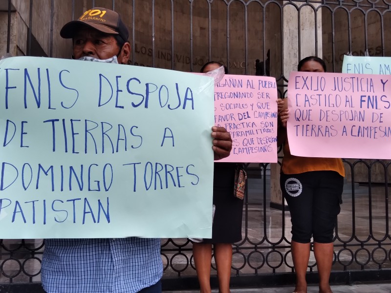 Organización de Lucha por el Socialismo invade predio en Chiapa.