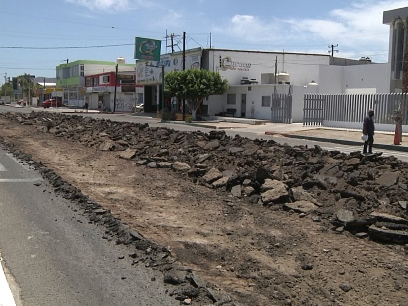 Organización detiene obra de Colosio y Garzas