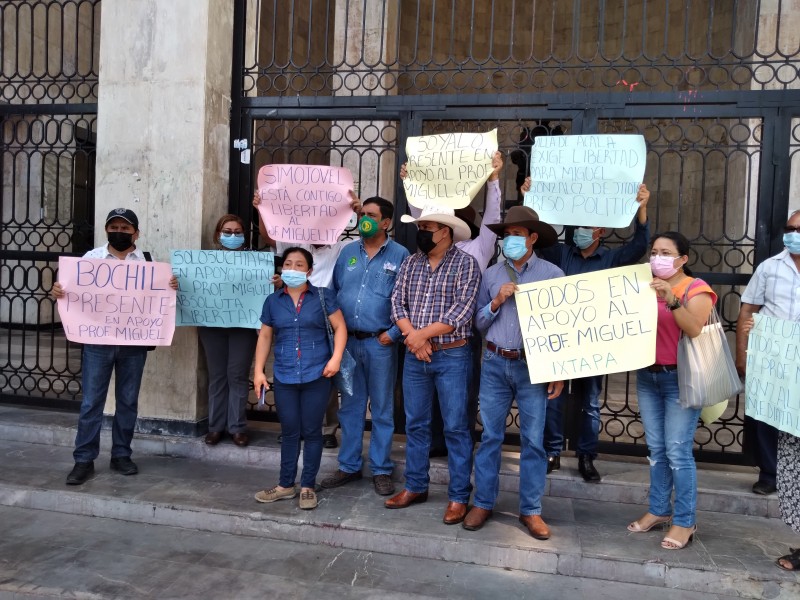 Organizaciones civiles y campesinas  demandan libertad de preso político